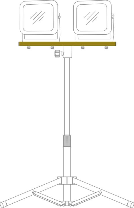 Actual product image Brennenstuhl Tripod Crossbar CB70