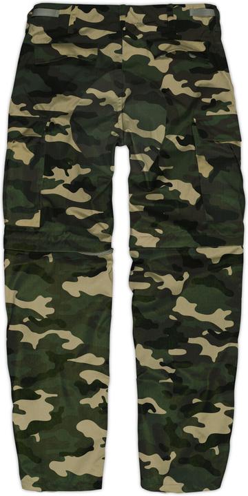 Actual product image Normani Men's 2-in-1 Rip-Stop Zip-Off BDU Ranger Trousers Landscape (S)