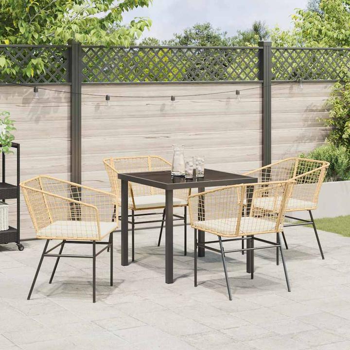 Produktbild vidaXL Garten Essgruppe (80 x 80 x 73 cm)