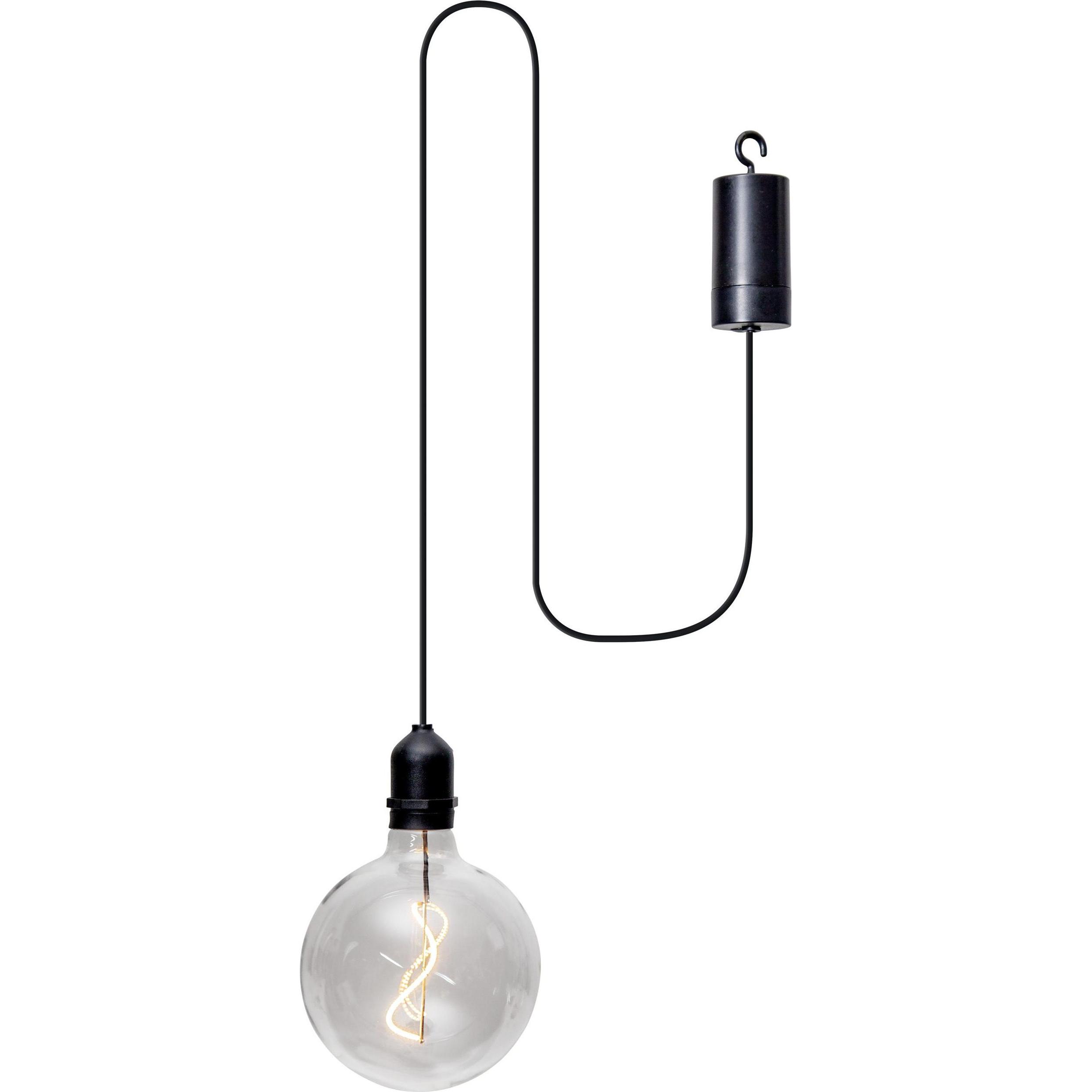 EGLO, Pendelleuchte, 900208 VIGNANELLO LED Aussen-Hängeleuchte 0,06W Ø125mm Schwarz Warmweiss IP44