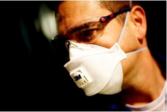 Actual product image 3M Respirator mask 9322+ (FFP2, 1 x)