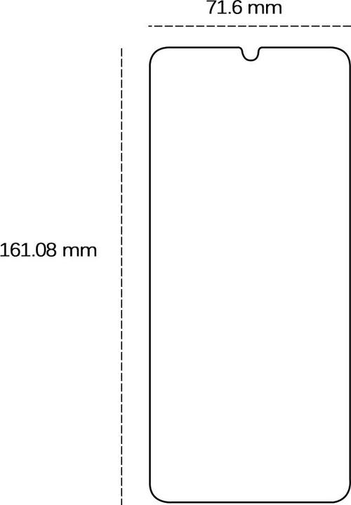 Produktbild OEM Gehärtetes Glas 2,5D für Samsung Galaxy A05 (Galaxy A05)