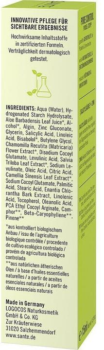 Image du produit Sante Pore Control Pickel Stopp (15 ml)