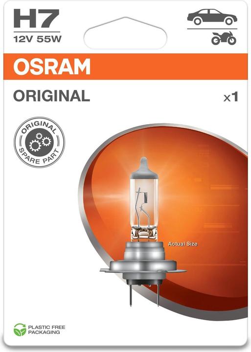 Actual product image Osram Standard (H7)