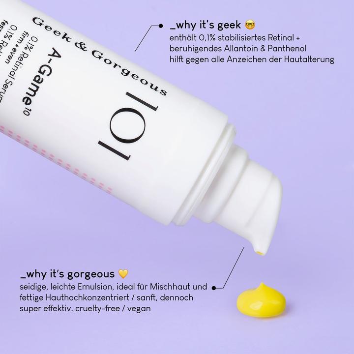 Actual product image Geek & Gorgeous A-Game 10 (30 ml)