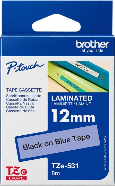 Brother Tze-531 (1.20 cm, Blau, Schwarz)