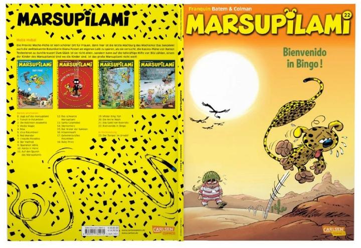 Productafbeelding Marsupilami 22: Bienvenido in Bingo! (Duits, André Franquin, Stéphan Colman, 2021)