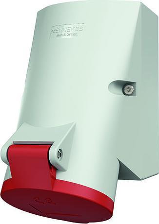 Produktbild Mennekes MEN 20485A 16A4P 6H400V Wanddose IP44 HW/VN