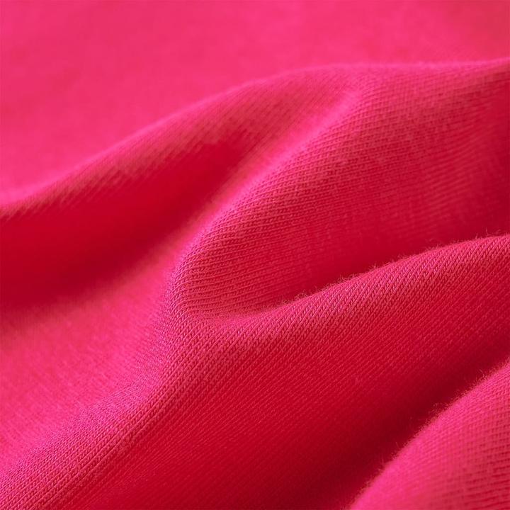 Produktbild vidaXL Kinder-Langarmshirt Knallrosa 116,Material: 95 % Baumwolle