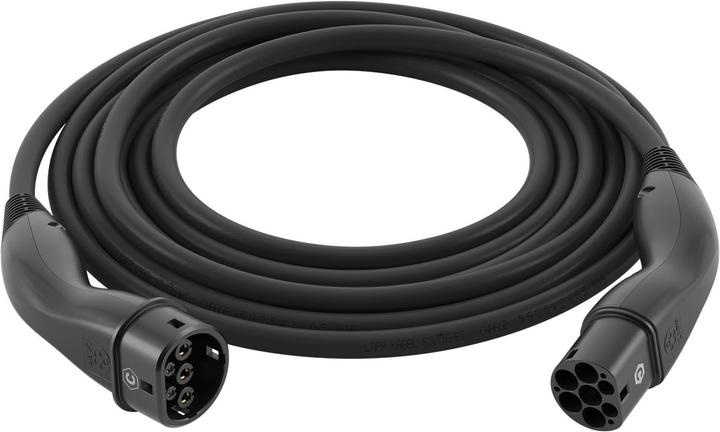 Actual product image Lapp Mobility EV-TYP2 CHARGER CABLE smooth, 7.4kW-1P-32A, 5m, black (Type 2, 7.40 kW, 32 A, 5 m)