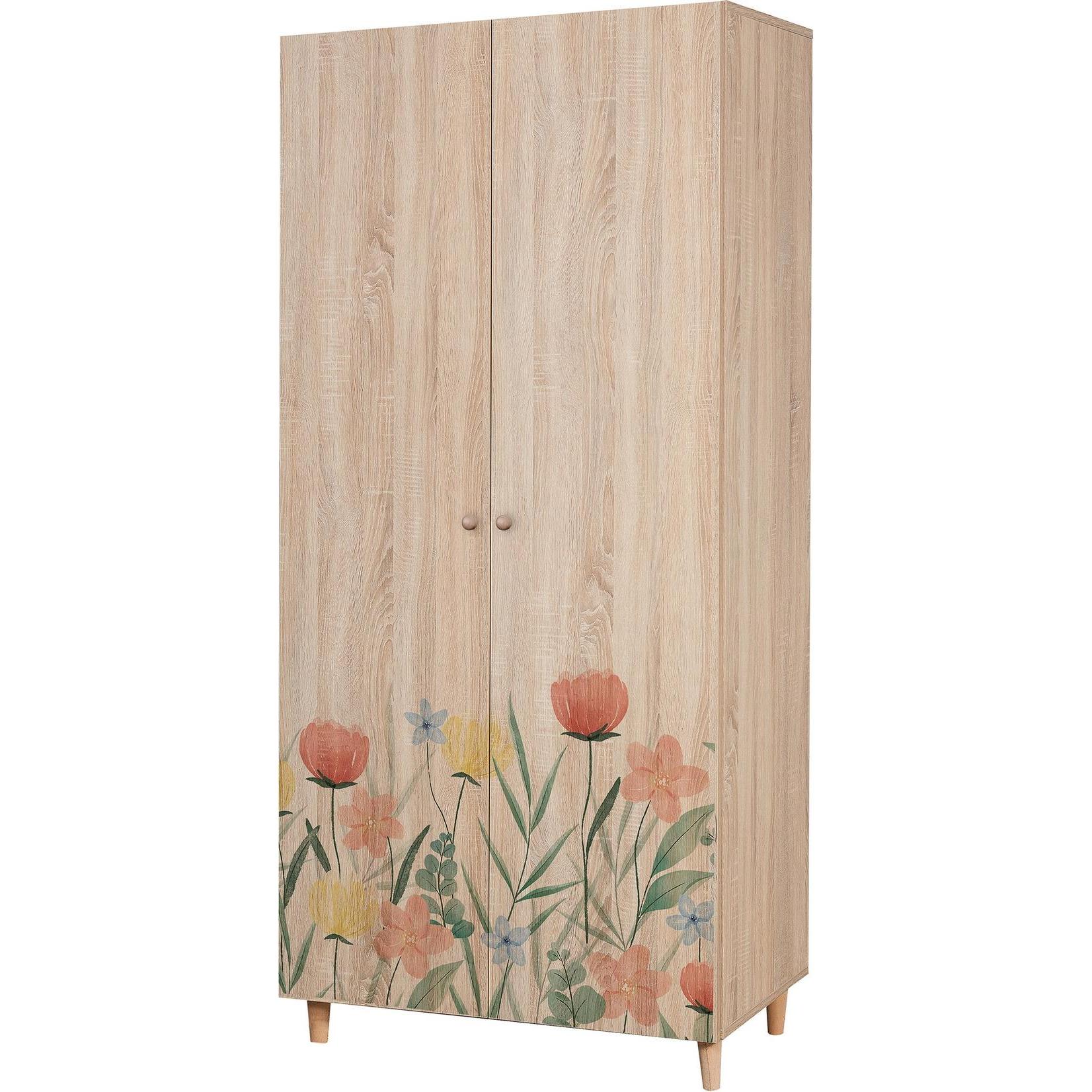 Homitis, Kleiderschrank, Lidya (90 x 192 x 52 cm)