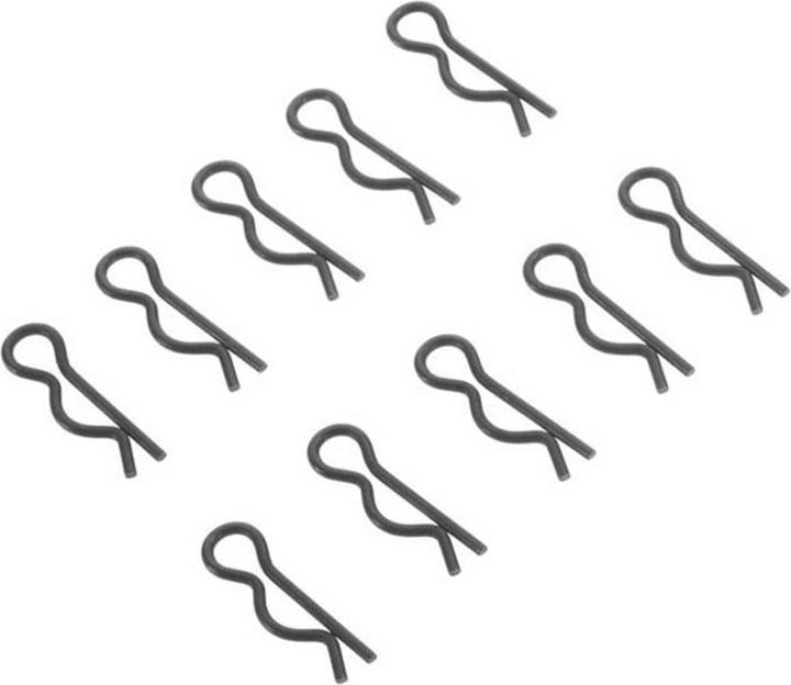 Produktbild Arrma Karosserieklammer, schwarz (10)