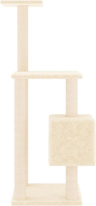 Produktbild vidaXL Katzenbaum (104 cm, Creme)