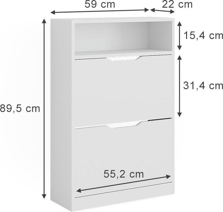 Produktbild Vicco Luca (59 x 89.5 x 22 cm)