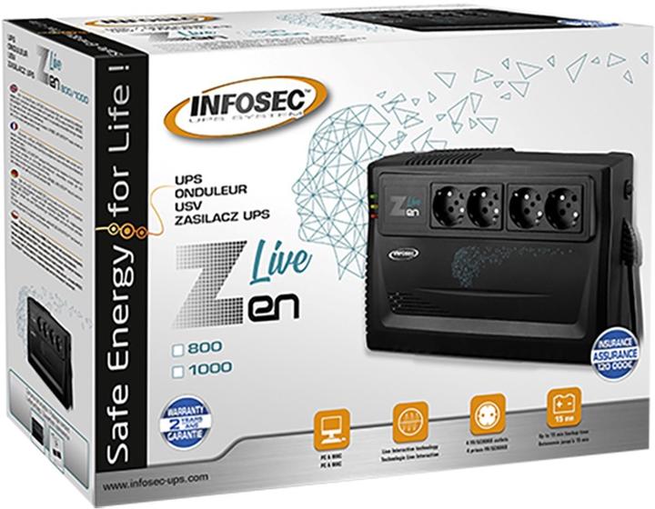 Produktbild Infosec Zen Live 800 (800 VA, 480 W)