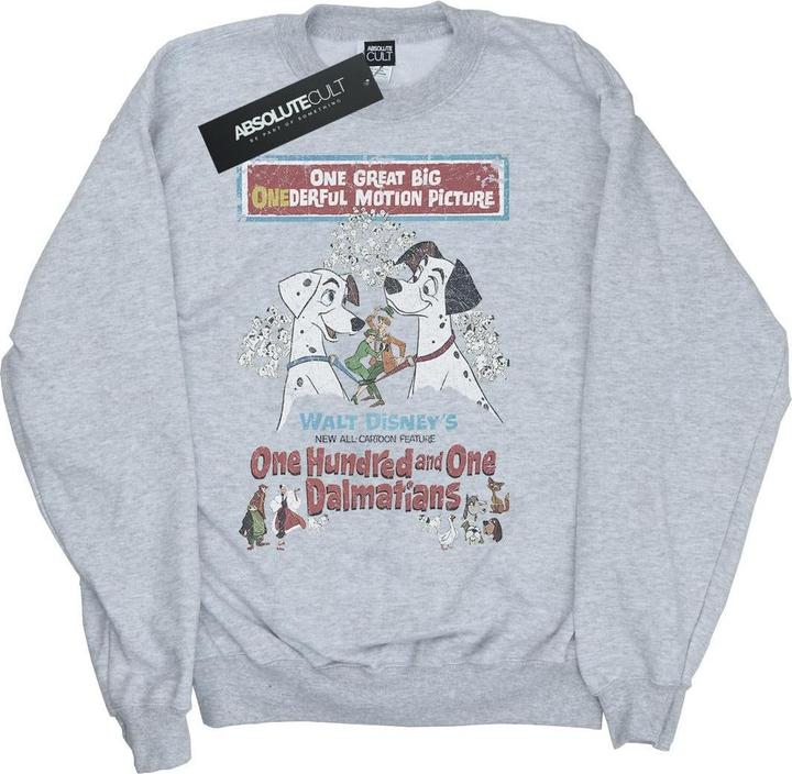 Produktbild Disney 101 Dalmatians Retro Poster Sweatshirt Mädchen (116)