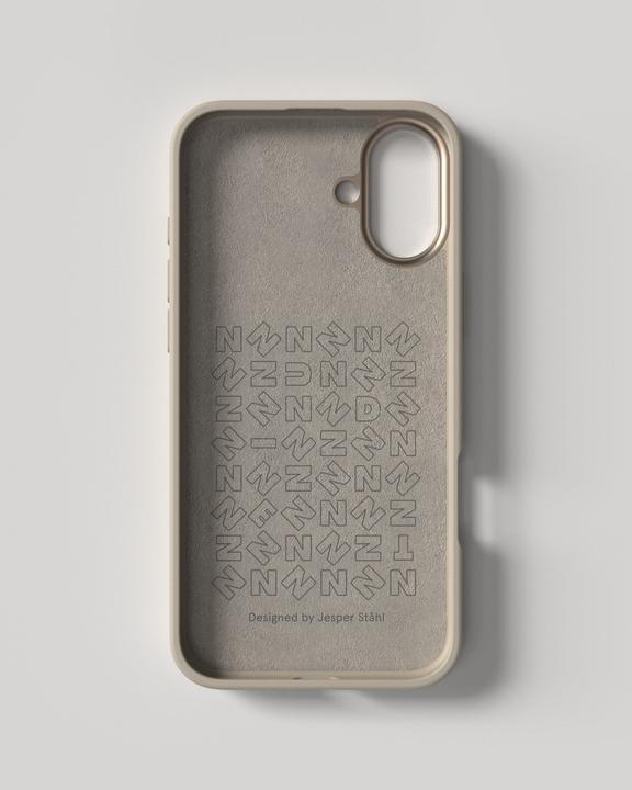 Produktbild Nudient Back Cover Bold MagSafe iPhone 16 Plus Linen Beige (Apple iPhone 16 Plus)
