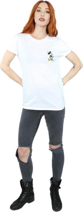 Immagine prodotto Disney Minnie Mouse Kick Chest Maglietta Ampia Donna (L)