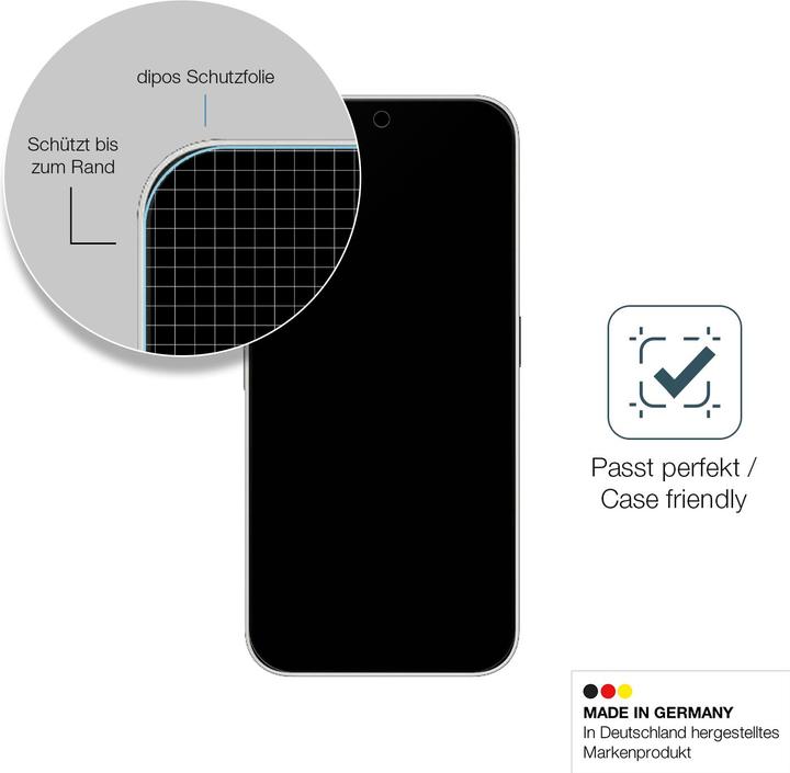 Actual product image Dipos Anti-Shock Screen Protector Matte (1 Piece, Nothing Phone (2a))