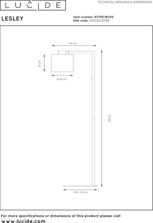Produktbild Lucide Lesley (E27, GU10)