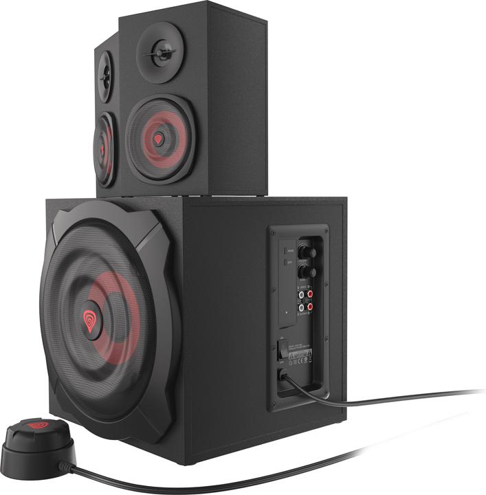 Produktbild Genesis Helium 610BT Computer Speakers, Wired, Bluetooth, Black