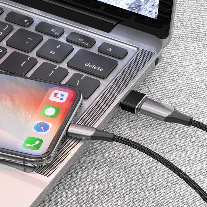 Actual product image PhoneLook Charging cable / connection adapter USB-C (input) to USB-A (output) (USB-C, USB-A)