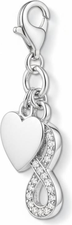 Image du produit Thomas Sabo Charm pendentif coeur avec infinity (Argent 925)