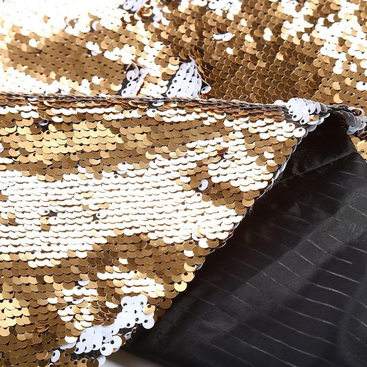 Actual product image Pyjtrl Two-Tone Blazer Jacket with Shiny Sequins (S)