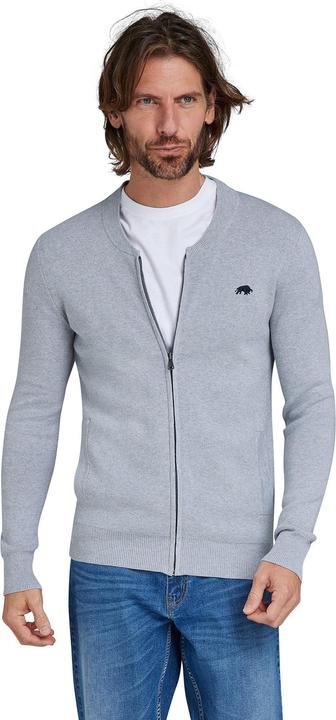 Actual product image Raging Bull Mens Knitted Baseball Collar Cardigan (M)