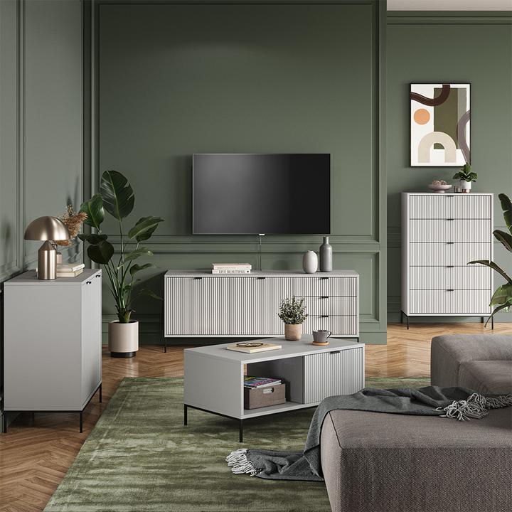 Actual product image Vicco Wall coat rack Eliza, Grey, 60 x 85 cm