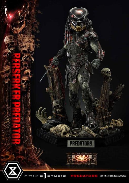 Produktbild Prime 1 Studio Predators statuette Berserker Predator Deluxe Bonus Version 100 cm