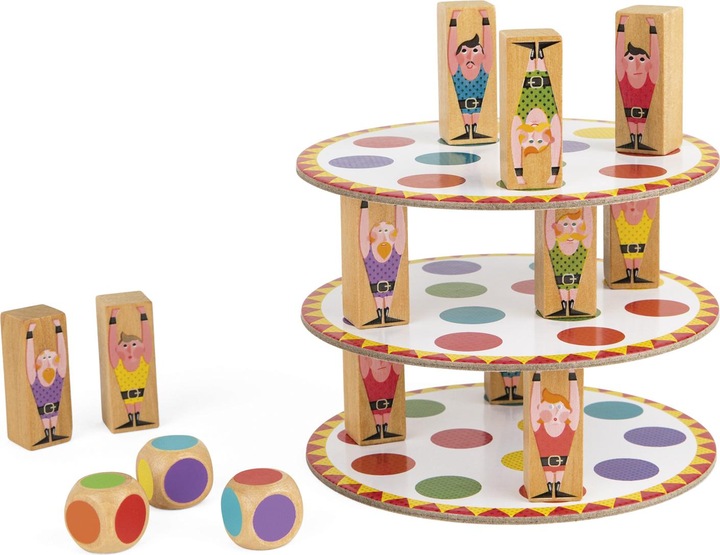 Image du produit Janod Jeu d'adresse Acrobat (Allemand, Français)