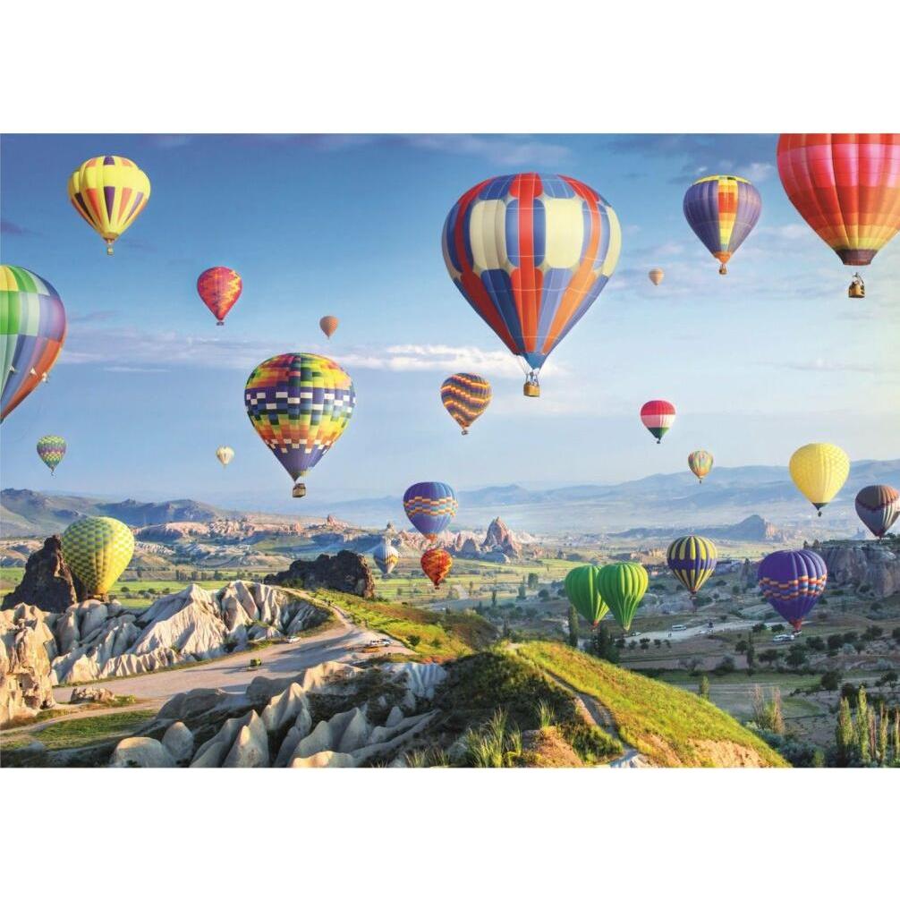 Thumbnail - Trefl Puzzle Ballons über Kappadokien 1000 Teile + Puzzlematte (1000 Teile)