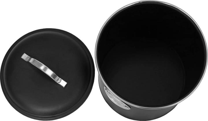 Actual product image Mojawo Metal Storage Jar with Lid Ø13,5xH18cm 1,5L Biscuit Tin (1.50 l)