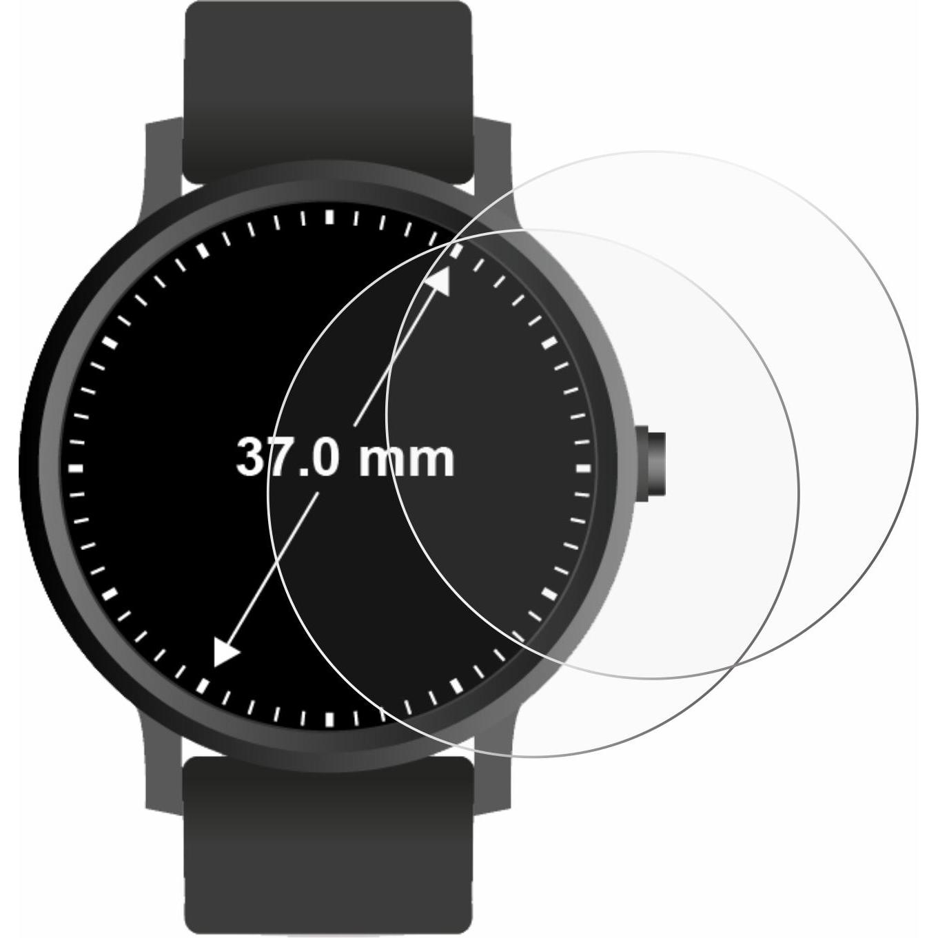 Thumbnail - ScreenLeaf Schutzfolie nachhaltiger Displayschutz Displayschutzfolie Folie Klar Transparent, Smartwatch Schutzfolie, Tra...