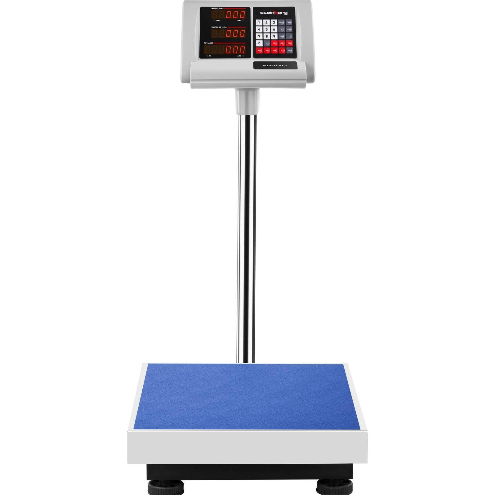 Thumbnail - Steinberg, Feinwaage, Plattformwaage Bodenwaage Paketwaage Industriewaage Präzisionswaage 150 kg/10 g