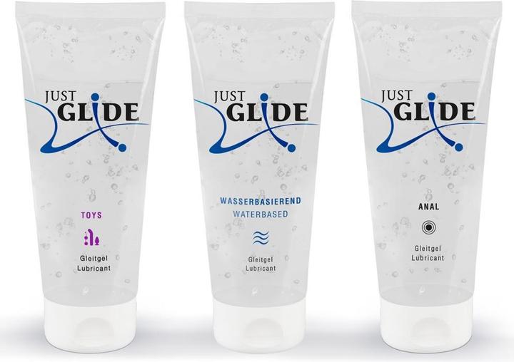 Produktbild Just Glide Gleitgelset (200 ml)