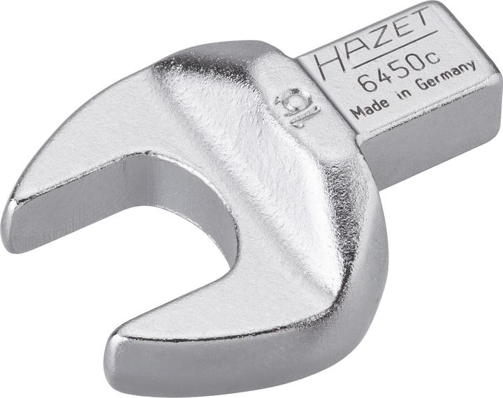 Actual product image HAZET Insert open-end wrench 6450C-16 ∙ Insert square 9 x 12 mm ∙ Outside hexagon profile ∙ 16 mm (16 mm)