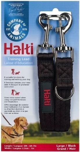 Actual product image Company of Animals Halti Lead Black L Leash (Plush toy dog)
