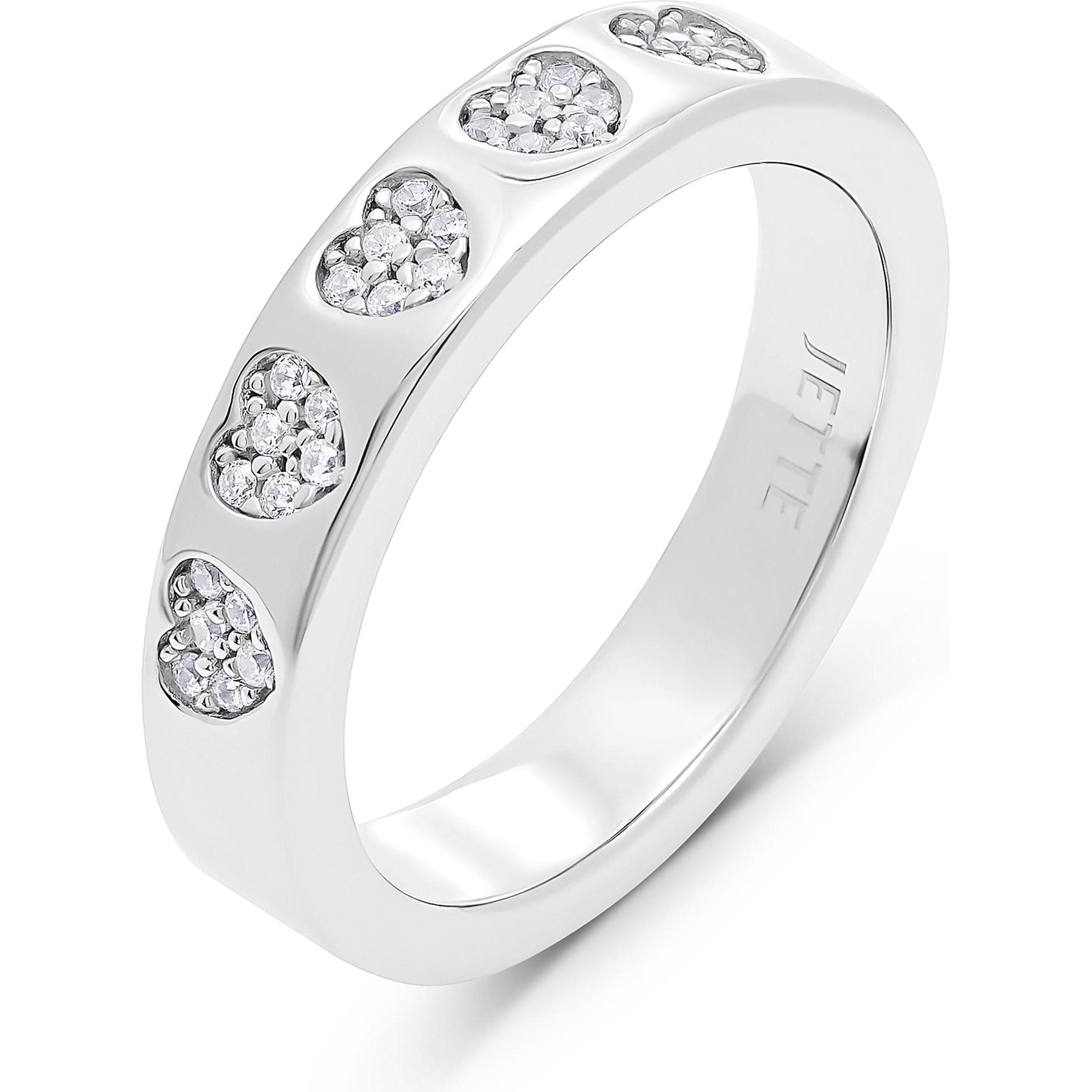 Jette, Ring, Damenring TRUE LOVE, (63, 925 Silber)