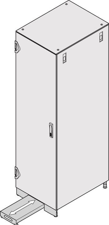 Immagine prodotto Schroff ANTIRIBALTAMENTO 800B 1100T RAL7021