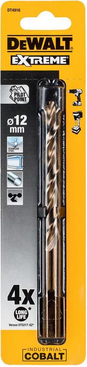 Actual product image DeWalt Metal drill (12 millimetres)