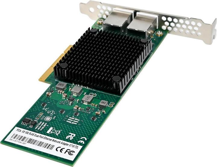 Actual product image MicroConnect Network Card PCIe x8 X710T2L (PCI-E x8)