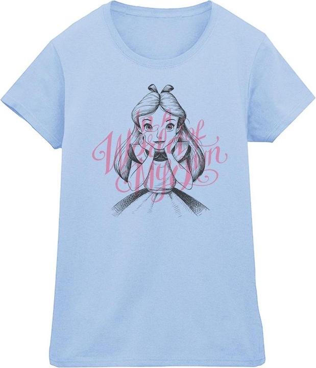 Image du produit Disney - T-shirt ALICE IN WONDERLAND IN A WORLD OF MY OWN - Femme (M)