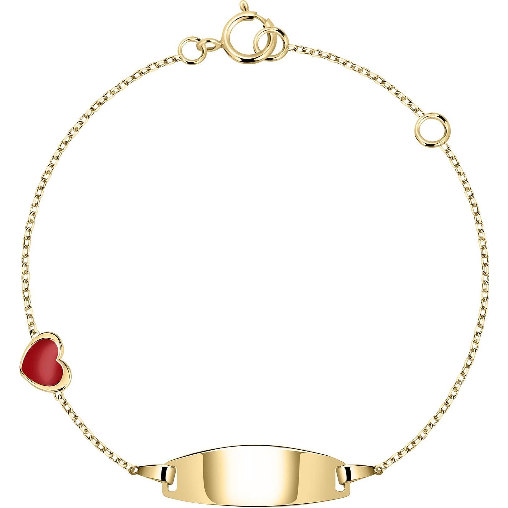 Favs, Armschmuck, I.D.-Armband, (14 cm, 375er Gelbgold)