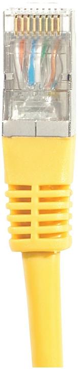 Actual product image Exertis Connect Patch cable S/FTP, PiMF, CAT.6, yellow, 5.0 m Patch cable with particularly narrow bend protection (S/FTP, CAT6, 5 m)