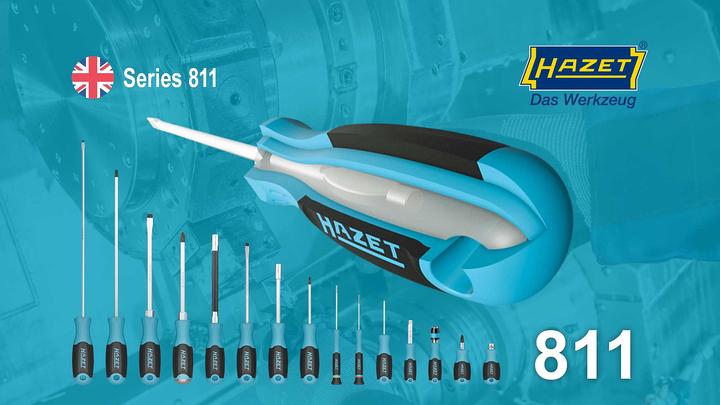Productafbeelding HAZET Bithouder 811BML ∙ 1/4 inch (6,3 mm) zeskant, hol ∙ 210 mm (Inbus)