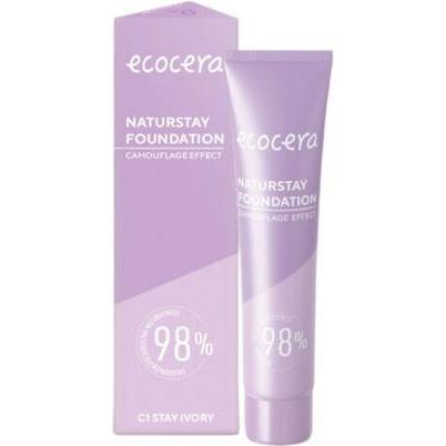 Ecocera, Foundation, Naturstay Foundation Natural Foundation C1 30Ml