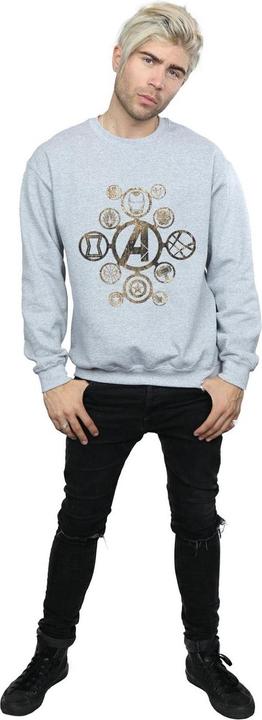 Image du produit - Sweat AVENGERS INFINITY WAR ICONS - Homme (L)