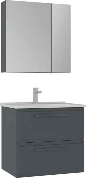 Produktbild Homitis Nuvola 65 v2 Bathroom Cabinet With Sink & Mirror Set (2 Pieces)